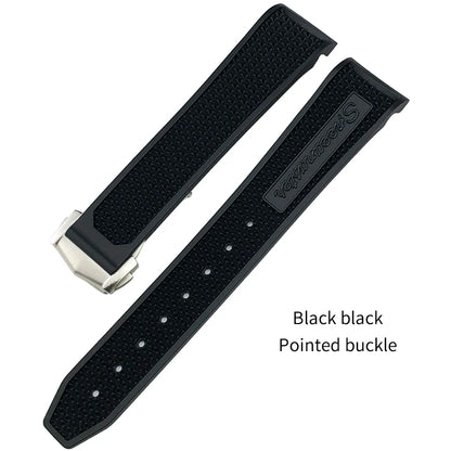 Uhrenarmband aus Naturkautschuk für Herren, Uhrenarmband für Omega Speedmaster Seam84300, weiches Silikon, Moonwatch S, 20 mm, 19 mm, 21 mm, 22 mm, 18 mm