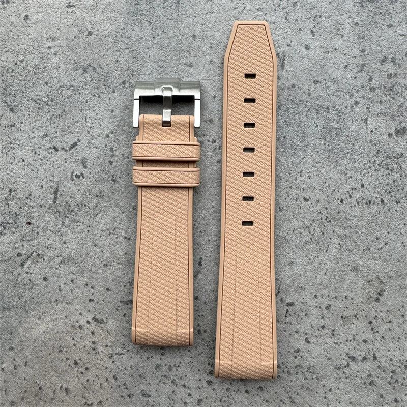 20mm Silicone Rubber Watch Strap – Men's and Women's