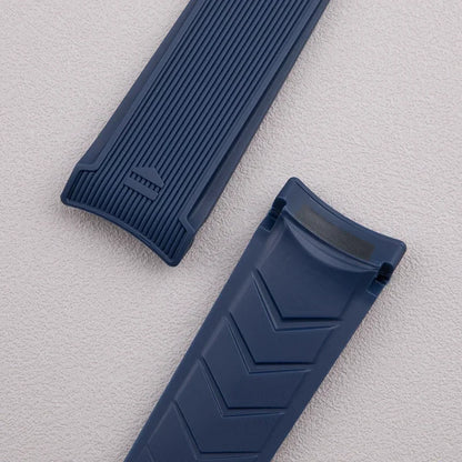 Bracelet de montre en caoutchouc naturel de qualité supérieure, 21mm 22mm, adapté à la montre TAG Heuer Aquaracer 300 500, bracelet de plongée, bracelet de sport en Silicone