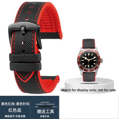 Per Casio Swordfish MDV-106 Marlin MDV106 Cinturino MDV107 MTPVD01 Cinturino in gomma Ghost Water 5374 Cinturino 22mm Cinturino sportivo