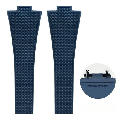 Quick-release watch strap for Tissot PRX series 11mm 12mm T137.407/T137.410 Super Player Fluorocarbon Rubber Watch Strap FKM