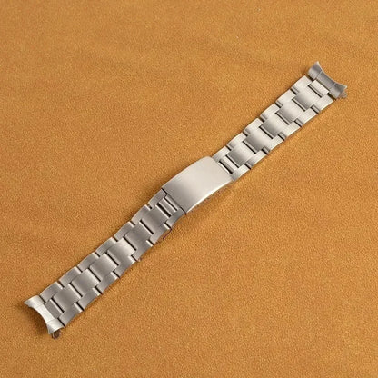 Vintage Oyster watch bracelet suitable for Rolex watches, 316L brushed stainless steel watch bracelets, 18mm, 19mm, 20mm