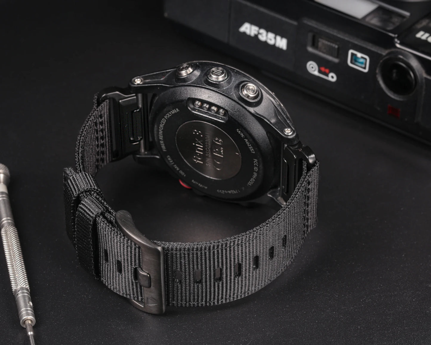 HEMSUT Watch Band for Garmin Tactix Nylon Quickfit 20 22 26mm Sport Strap Compatible Fenix8 7 6 EPIX /MK3 /Tactix