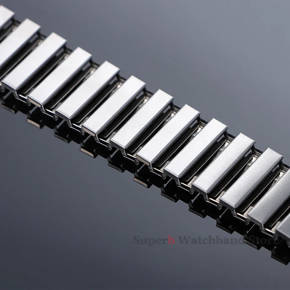Bracelet de montre en acier inoxydable, 22mm, extensible en métal, élastique, pour Samsung Galaxy Watch, ceinture de remplacement universelle