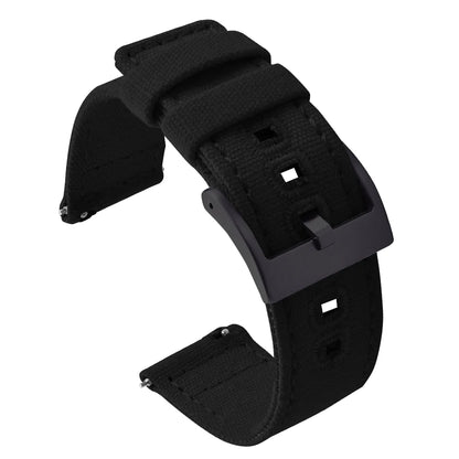 Universal Nylon Watch Strap, 20mm 22mm Quick Release Durable Retro Canvas Sport Belt for Omega Seiko Cartier