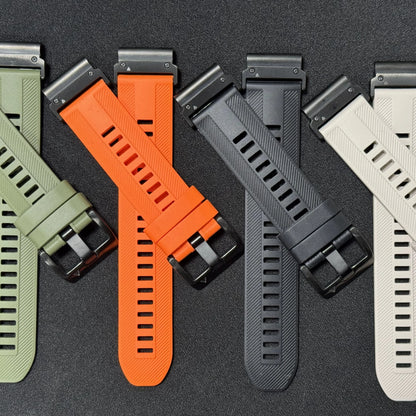 QuickFit 22/26mm Replacement Watch Band for Garmin Forerunner 970 965 955 945 935 745 MARQ Official Silicone Sport Strap