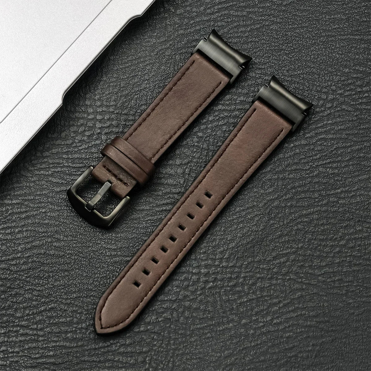 Bracelet en cuir sans écart pour Samsung Galaxy Watch 7 6 5 4 40mm 44mm 6 classique 43mm 47mm Bracelet de montre pour Galaxy Watch 5Pro 45mm