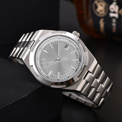 Men's 41mm NH35 watch with fully automatic movement, sapphire crystal, night light, waterproof, casual business watch