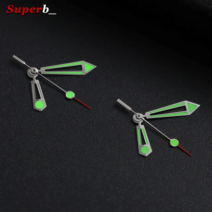 Luminous Watch Hands for Omega Seamaster 300 NH35 NH36, Retrofit Kit for Watch Movements 4R35 4R36 NH35 NH36 7S26