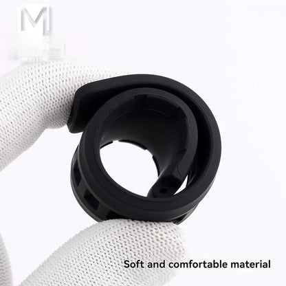For Bell & Ross BR-03 BR-01 BR-X1 large convex silicone rubber strap 34x24mm BR01 BR02 waterproof strap Bell Ross