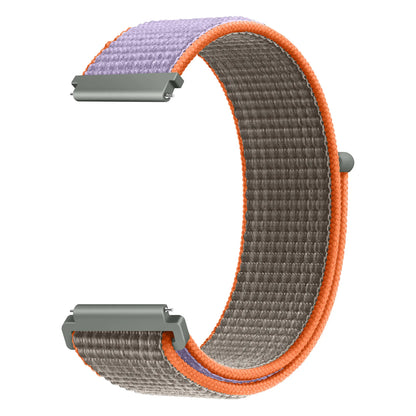 Bracelet à boucle en Nylon pour Amazfit Bip 6/5/GTS 4/3/2/2e/Mini/GTR 42mm/47mm/GTR 4/3 Pro Sport, 20mm/22mm, 2 bandes