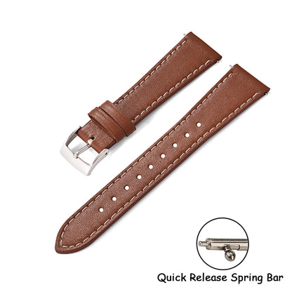 Cinturino in pelle 20mm 22mm a sgancio rapido universale orologio braccialetto in morbida pelle per uomo e donna per Omega Seiko Cartier