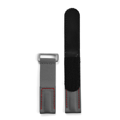 Bracelet de montre à séchage rapide, crochet et boucle améliorés de 20mm, toile élastique, tissu voile, bracelet de montre en Nylon pour Garmin