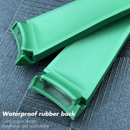 Natural Rubber Watch Strap, 18mm 19mm 20mm 21mm 22mm, Sport, Diving, Silicone, for Rolex Submariner GMT Master Explorer