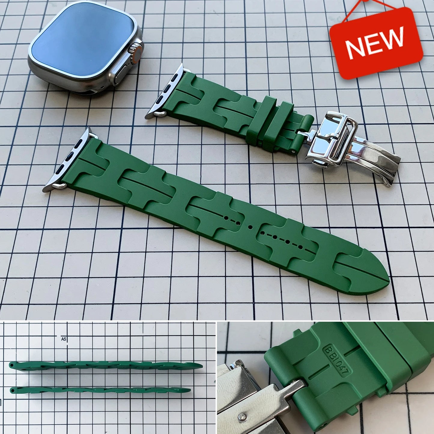 Cinturino Kilim a giro singolo per Iwatch Ultra3 2 Apple Watch Serie 11 10 9 8 7 6 5 Se 3 46mm 41mm 45mm 49mm, Blu Pastello