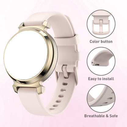 Bracelet de montre pour femme pour Garmin Lily 2, bracelet de montre intelligente souple, fermoir extensible, Options multicolores pour les traqueurs de fitness