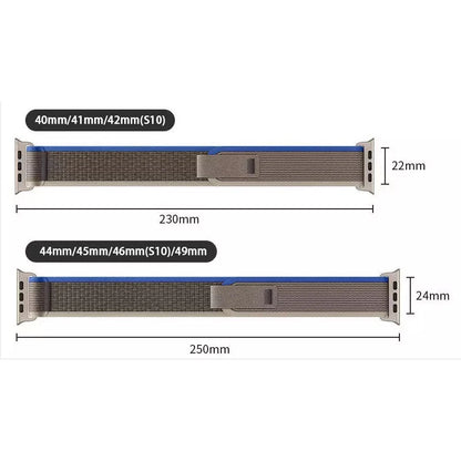 适用于 Apple Watch Ultra 3 2 的 Trail 回环式表带，49mm 46mm 44mm 45mm 40mm 41mm 42mm，兼容 iWatch 系列 11 10 SE 9 8 7 的表带 Correa