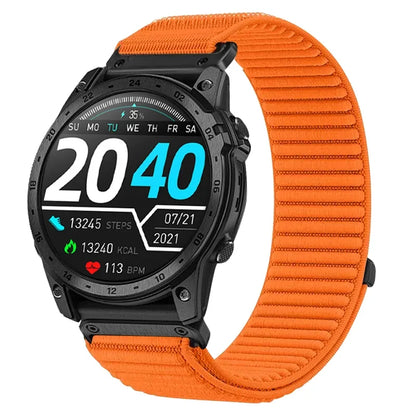Quickfit 26mm 22mm 20mm Bracelet en Nylon pour Garmin Fenix 8/Quatix 8 bande Forerunner 970 965/Garmin Instinct 3 Bracelet sport Correa