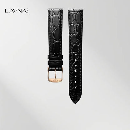 Bracelet de montre en cuir véritable pour accessoires Longines, bracelet de montre à boucle papillon, 13 18 20 mm