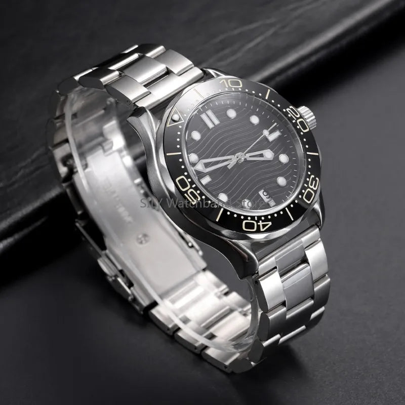 20/22mm 24mm 26mm 28mm Diving Metal Belt Bracelet, Universal Men's and Women's Watch Strap for Rolex, Solid Stainless Steel Strap for Seiko