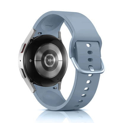 Bracelet en Silicone pour Samsung Galaxy Watch 7 6 5 4 44mm 40mm pro 45mm Sport 20mm Bracelet de montre Galaxy Watch6 Classic 43mm 47mm