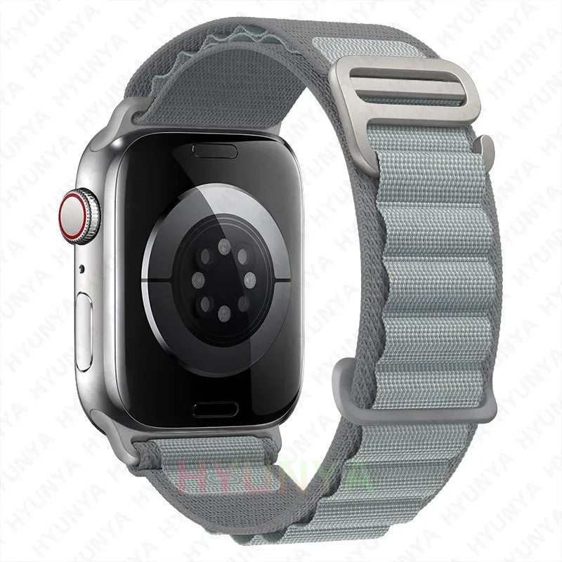 Cinturino per Apple Watch, bracciale alpino per cinturino Apple Watch Ultra 2 3, cinturino 45mm 49mm 42mm 46mm 44mm 41mm 40mm, cinturino Iwatch serie 11 9 8 7 SE 10