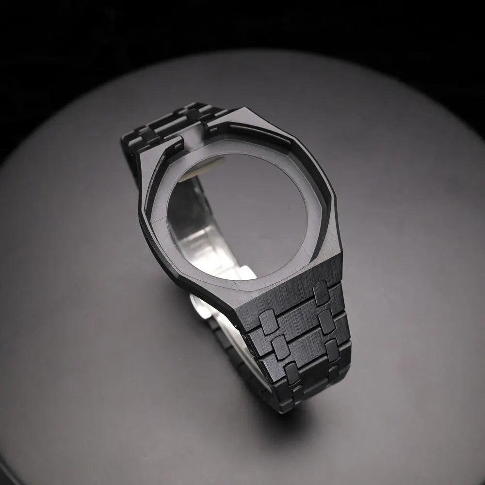 316L Stainless Steel Case and Strap for Swatch X AP Royal Pop, integrated modification accessories to convert a pocket watch into a wrist watch
