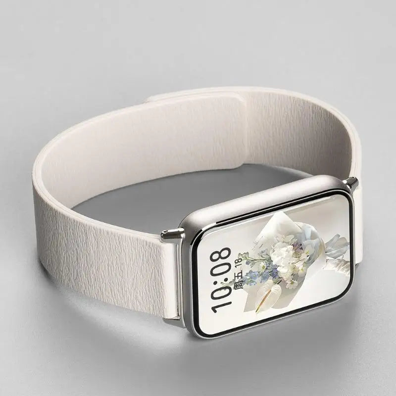 Boucle magnétique en Silicone pour Redmi 6 5 4, sangle de sport, ceinture de remplacement en Silicone, Bracelet Correa