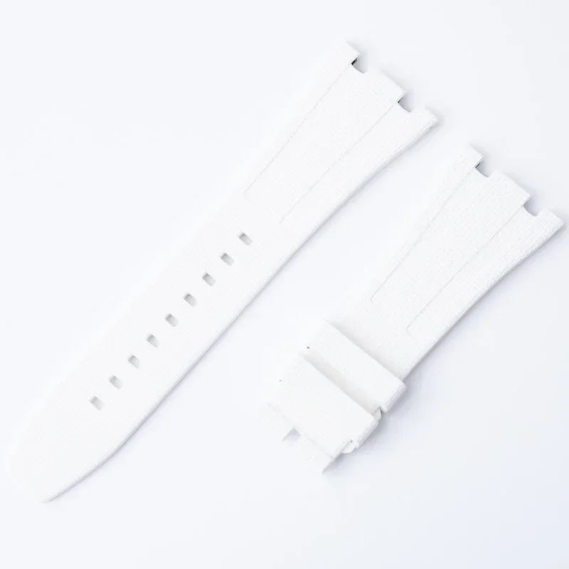Nuovo cinturino per orologio in gomma fluorurata FKM da 26 mm per AP Audemars Piguet 15400 15500 26331 41 mm, cinturino, fascia