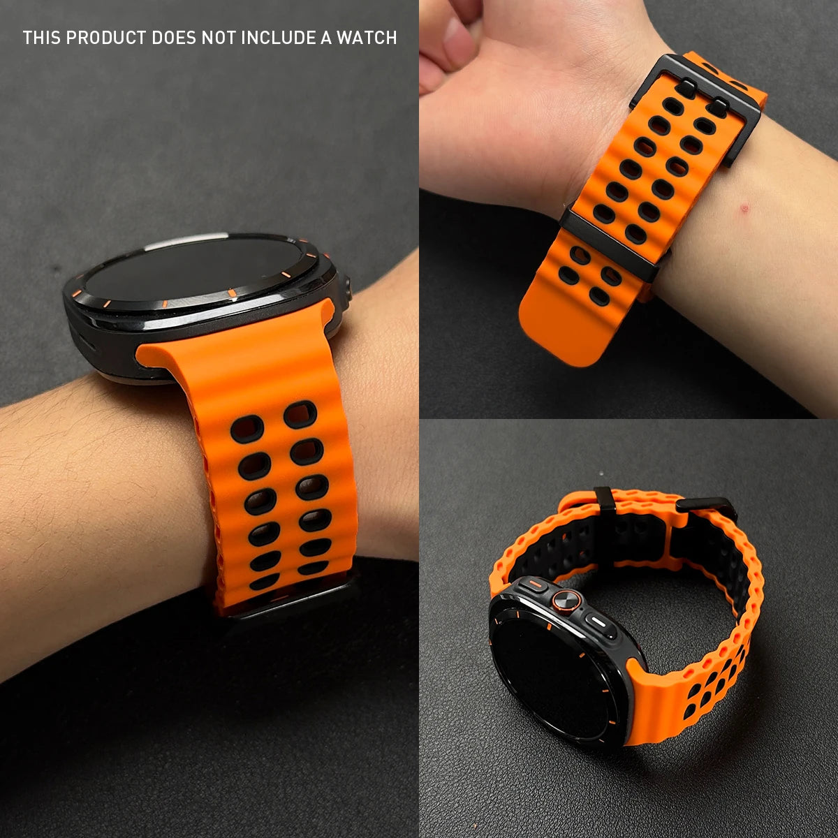 Cinturino sportivo in silicone Marine Band per Samsung Galaxy Watch Ultra2 2026, accessori per orologio Samsung Galaxy Ultra 47mm