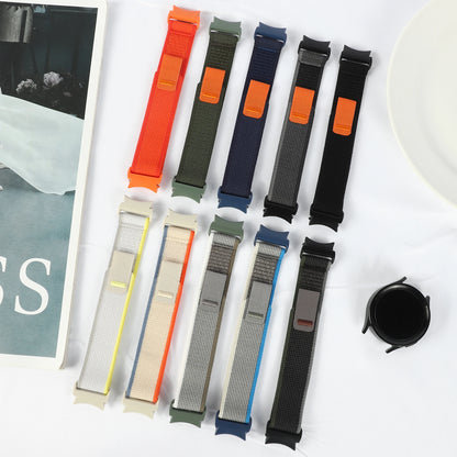 Cinturino Trail Loop per Samsung Galaxy Watch 7 6 5 4 44mm 40mm/FE/5 Pro 45mm cinturino in nylon watch6 bracciale classico 47mm 43mm