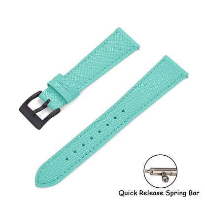 Cinturini per orologi in pelle di vitello di qualità cinturini per orologi in pelle Saffiano 18/19/20/21/22/23/24mm cinturini accessori per orologi