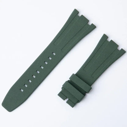 Nuovo cinturino per orologio in gomma fluorurata FKM da 26 mm per AP Audemars Piguet 15400 15500 26331 41 mm, cinturino, fascia