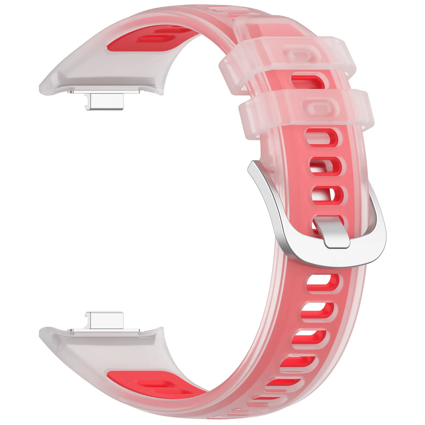 Candy Color Transparent Silicone Strap for Xiaomi 10Pro/9Pro/8Pro REDMI Watch 6 5 4 Special Edition, Waterproof Sport Band