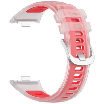 Candy Color Transparent Silicone Strap for Xiaomi 10Pro/9Pro/8Pro REDMI Watch 6 5 4 Special Edition, Waterproof Sport Band