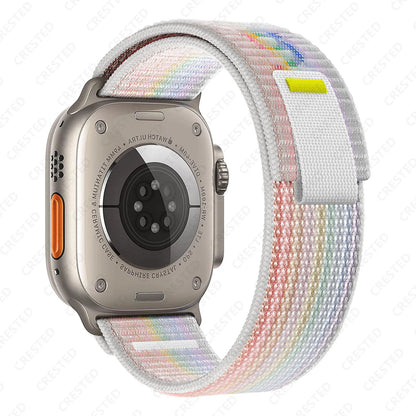 适用于 Apple Watch Ultra 3 2 的 Trail 回环式表带，49mm 46mm 44mm 45mm 40mm 41mm 42mm，兼容 iWatch 系列 11 10 SE 9 8 7 的表带 Correa