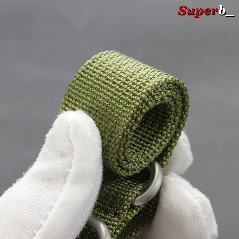 Casual Military Watch Strap, Made of High Quality Nylon, for Omega 18mm 20mm 22mm, for Seiko Army Sports, Replacement Strap