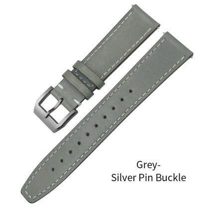 Bracelet de montre en cuir véritable pour hommes, à dégagement rapide, 19mm 20mm 21mm 22mm, pour IWC Portugieser Pilot montres Portofino, bracelet de montre en cuir de vache