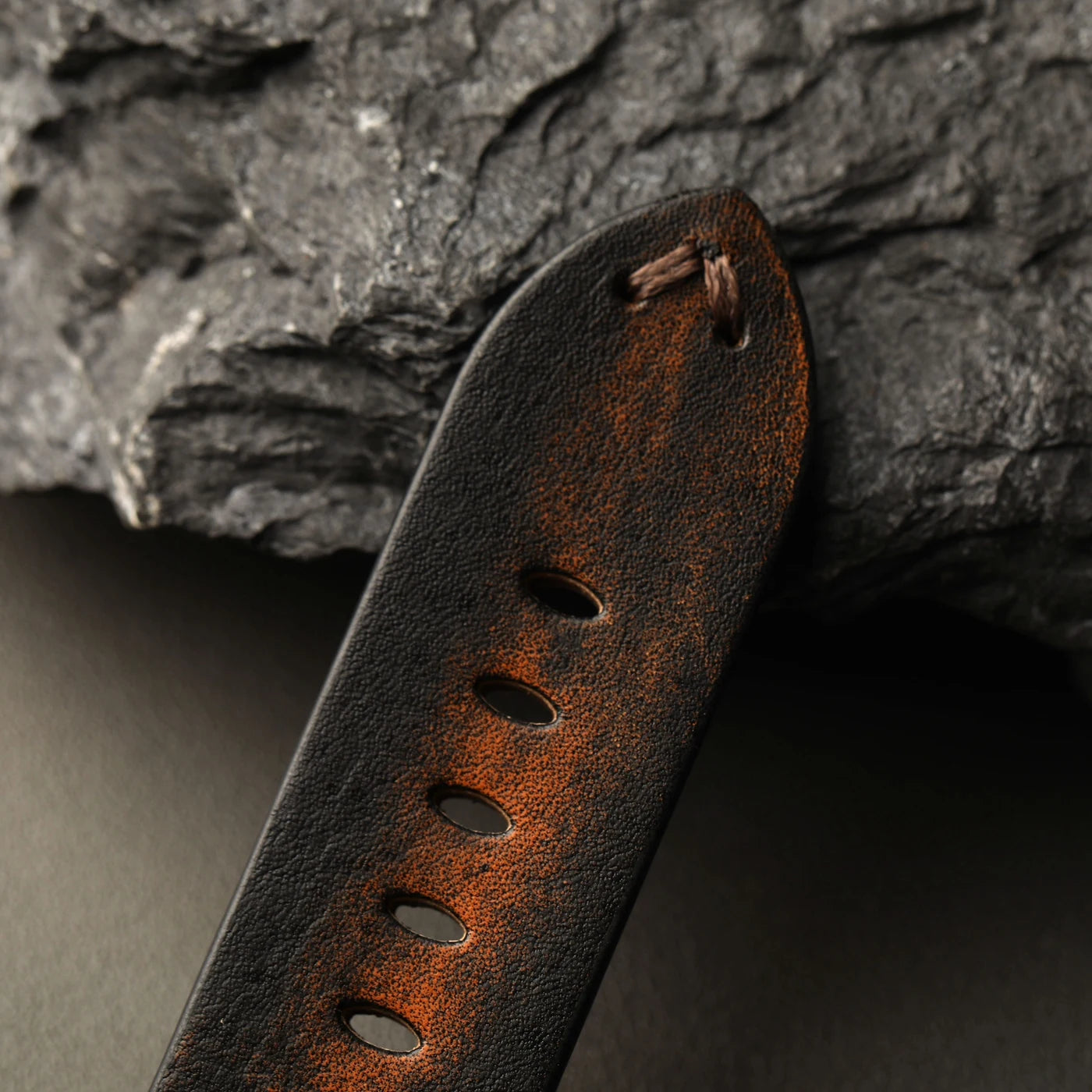Cinturino in pelle lucida fatto a mano, 20MM 22MM 24MM, strato superiore in pelle bovina, effetto invecchiato, compatibile con orologi di fascia alta PAM111 441