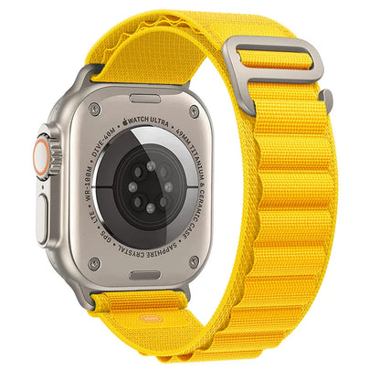 Bracelet à boucle alpine pour Apple watch Ultra 3 2 bandes 49mm 45mm 44mm 40mm 41mm 46mm 42mm Bracelet iWatch série 11 10 SE 9 8 7 6 5 4