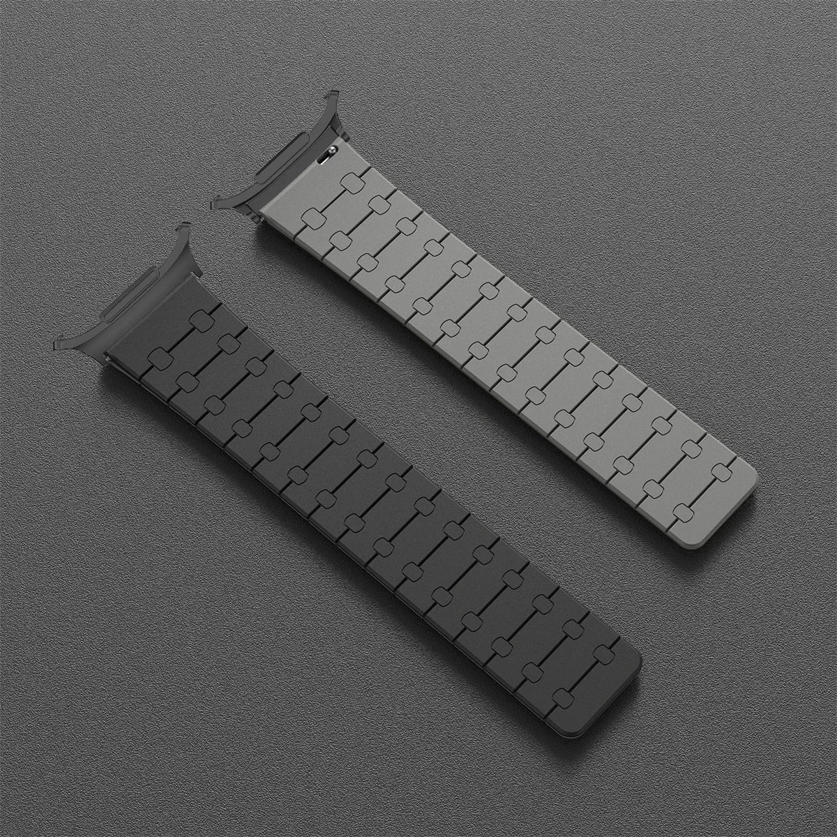 Bracelet magnétique en silicone pour Samsung Galaxy Watch 7 Ultra 47 mm, bracelet sport pour Watch 7 Ultra 47 mm, sans espaces, ajustement rapide