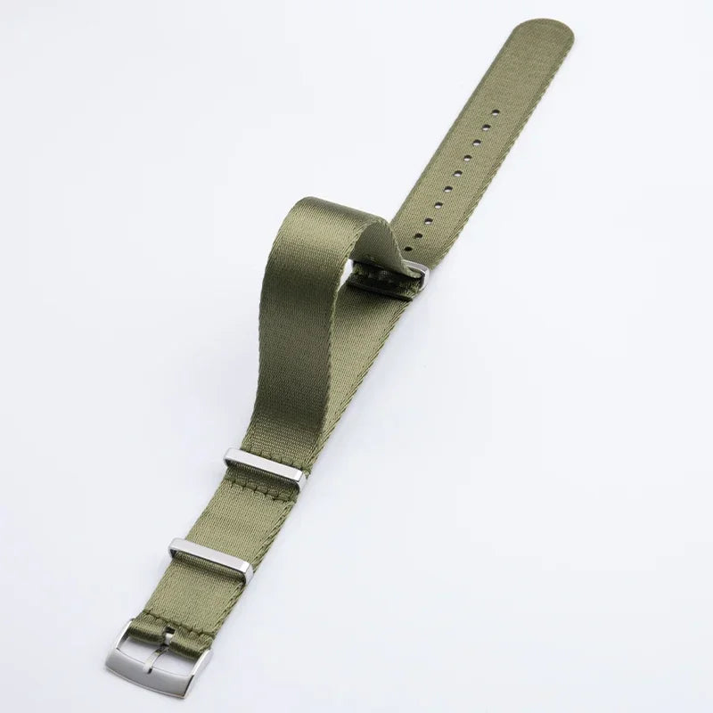 Accessori per bracciale orologio in nylon ad alta densità, 20mm 22mm, per Longines Omega Seamaster 007 TAG HEUER Tudor Rolex