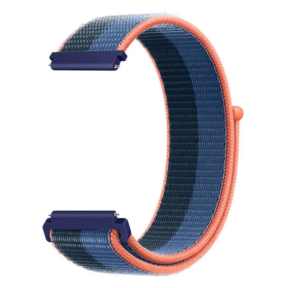 Bracelet à boucle en Nylon pour Amazfit Bip 6/5/GTS 4/3/2/2e/Mini/GTR 42mm/47mm/GTR 4/3 Pro Sport, 20mm/22mm, 2 bandes
