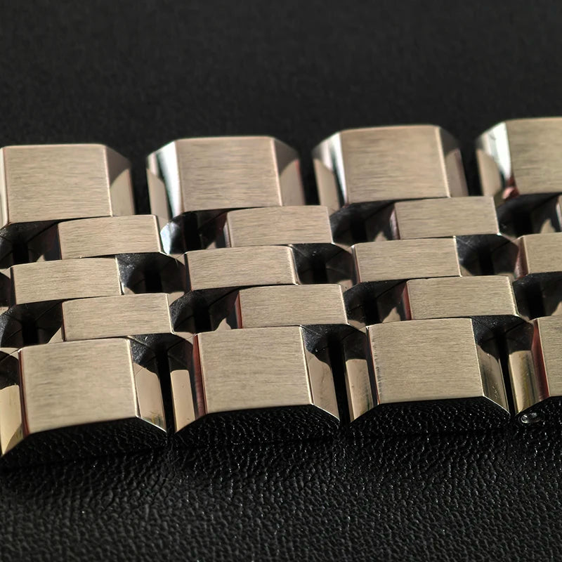 Seiko Samurai Watch SRPE37/SRPF09K/SRPB99 Stainless Steel Replacement Five-Bead Bracelet