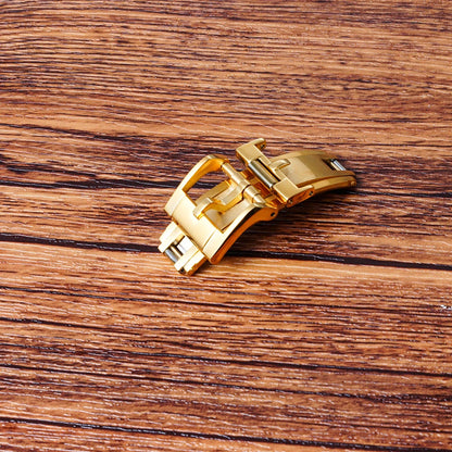 Fermoir de bracelet de montre en métal, 16mm 18mm, pour Rolex DAYTONA SUBMARINER GMT Yacht-Master, accessoire de montre, boucle à bouton métallique réglable