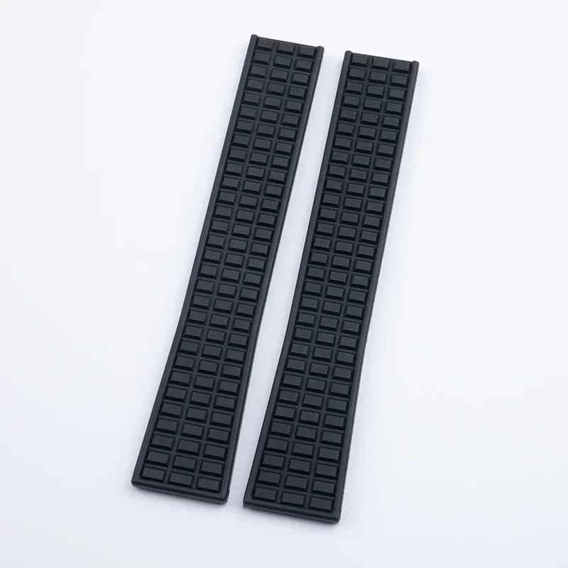 Premium FKM Fluorine Rubber Watch Strap, 19mm, for Patek, for Philippe, for Aquanaut 5067A-001