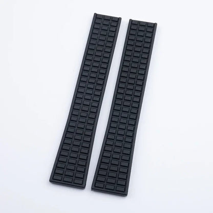Premium FKM Fluorine Rubber Watch Strap, 19mm, for Patek, for Philippe, for Aquanaut 5067A-001