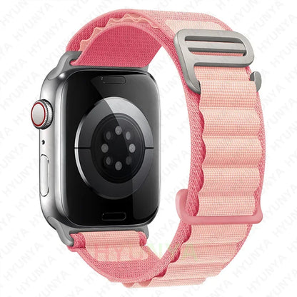 Cinturino per Apple Watch, bracciale alpino per cinturino Apple Watch Ultra 2 3, cinturino 45mm 49mm 42mm 46mm 44mm 41mm 40mm, cinturino Iwatch serie 11 9 8 7 SE 10