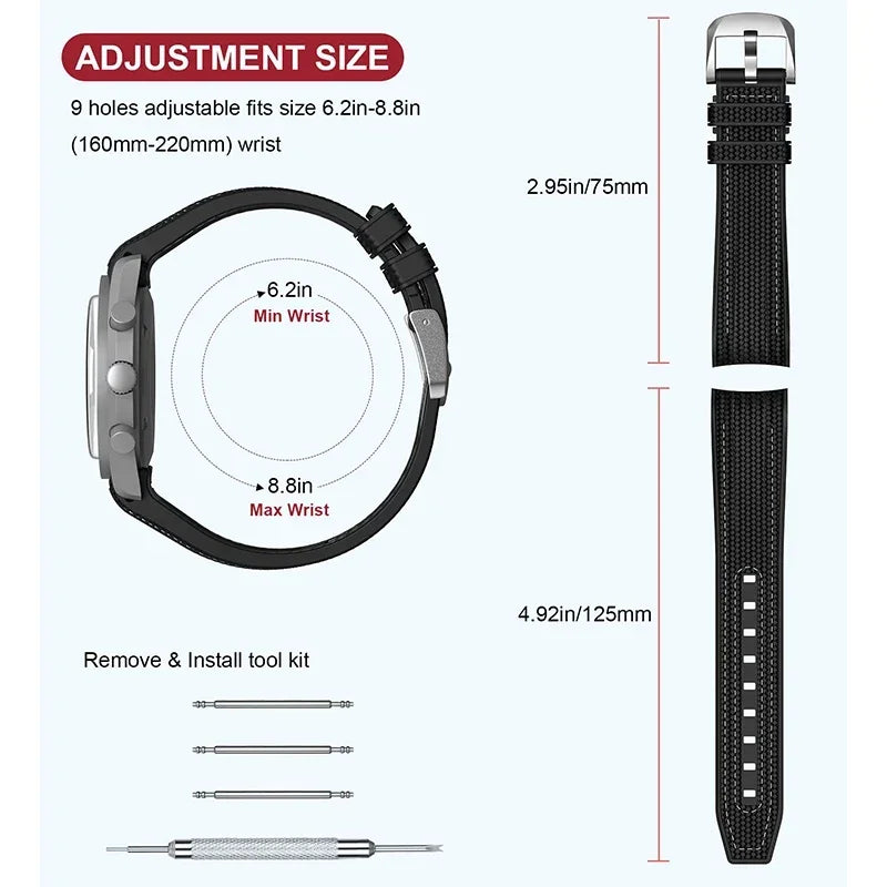 Per Swatch X Omega Joint MoonSwatch 20mm Cinturino a Sgancio Rapido Uomo Donna Estremità Curva Trama Silicone Gomma Cinturino Orologio Bracciale Strumento