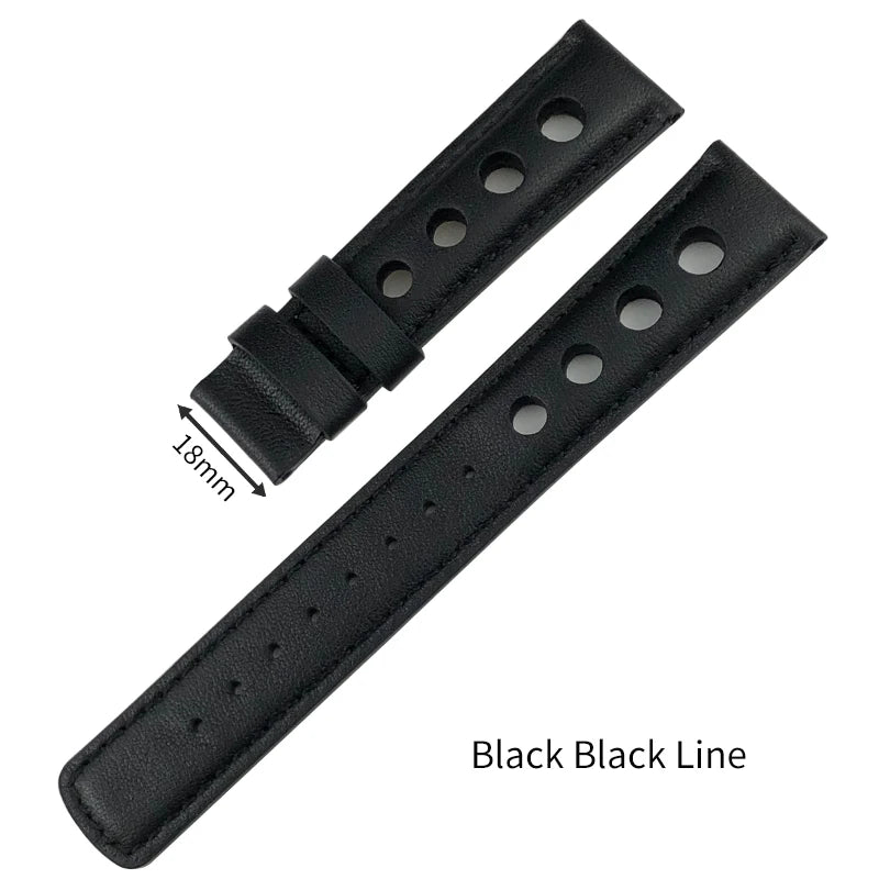 Bracelet de montre en cuir véritable pour hommes, 20mm, boucle papillon, pour Tissot T91 Racing Sports 1853 PRS516 T044